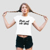 Drinks Well With Others Women's Cropped T-Shirt