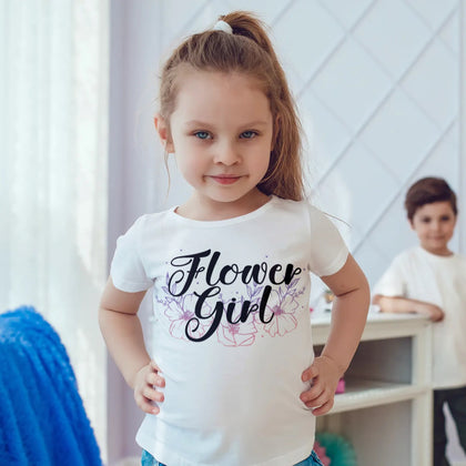 Flower Girl Toddler Premium Organic T-Shirt