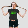 Happy Glamper Women's Cropped T-Shirt