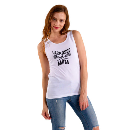 Lacrosse Mom Women's Longer Length Fitted Tank