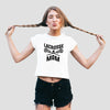 Lacrosse Mom Women's Cropped T-Shirt