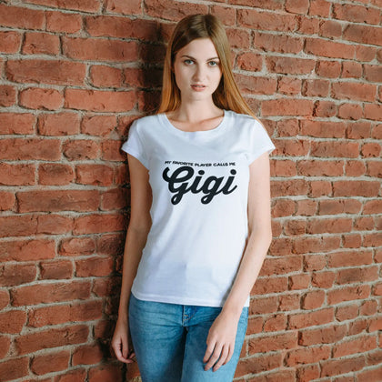 My Favorite Player Calls Me Gigi Women's Relaxed Fit T-Shirt