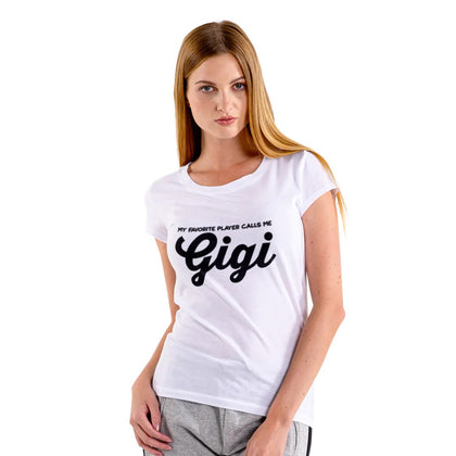 My Favorite Player Calls Me Gigi Women’s Premium Organic T-Shirt