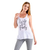 Wife of the Party Women's Flowy Tank Top by Bella