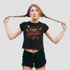 Happy Fall Y'all Women's Cropped T-Shirt