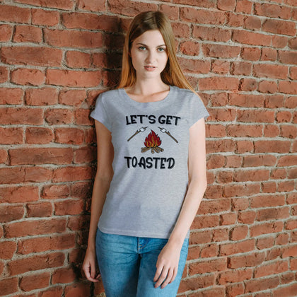 Let's Get Toasted Women's Relaxed Fit T-Shirt