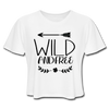 Wild and Free Women's Cropped T-Shirt