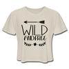 Wild and Free Women's Cropped T-Shirt