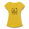 Wild and Free Women's Roll Cuff T-Shirt