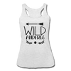 Wild and Free Women’s Tri-Blend Racerback Tank