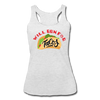 Will Run for Tacos Women’s Tri-Blend Racerback Tank