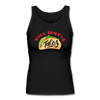 Will Run for Tacos Women's Longer Length Fitted Tank