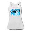 Water Polo Mom Women’s Tri-Blend Racerback Tank