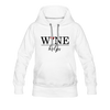 Wine Helps Women’s Premium Hoodie