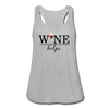 Wine Helps Women's Flowy Tank Top