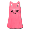 Wine Helps Women's Flowy Tank Top