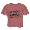 Wine-O Women's Cropped T-Shirt