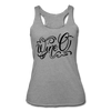 Wine-O Women’s Tri-Blend Racerback Tank