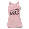 Wine-O Women’s Tri-Blend Racerback Tank