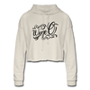 Wine-O Women's Cropped Hoodie