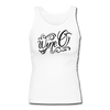 Wine-O Women's Longer Length Fitted Tank