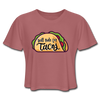 Will Ride For Tacos Women's Cropped T-Shirt