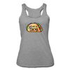 Will Ride for Tacos Women’s Tri-Blend Racerback Tank