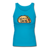 Will Ride for Tacos Women's Longer Length Fitted Tank