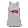 Will Run for Wine Women's Flowy Tank Top