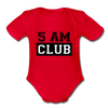 5 AM Club Organic Short Sleeve Baby Bodysuit