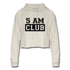 5 AM Club Women's Cropped Hoodie