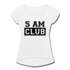 5 AM Club Women's Roll Cuff T-Shirt