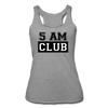 5 AM Club Women’s Tri-Blend Racerback Tank