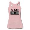 5 AM Club Women’s Tri-Blend Racerback Tank