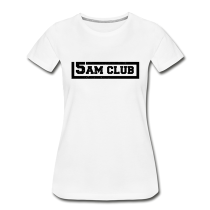 5AM CLUB Women’s Premium Organic T-Shirt - white