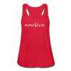 America Women's Flowy Tank Top