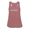 America Women's Flowy Tank Top