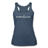 America Women’s Tri-Blend Racerback Tank