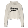 Baller Women's Cropped Hoodie