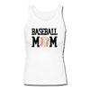 Baseball Mom Women's Longer Length Fitted Tank