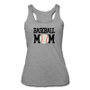 Baseball Mom Women’s Tri-Blend Racerback Tank