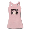 Baseball Mom Women’s Tri-Blend Racerback Tank