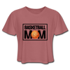 Basketball Mom Women's Cropped T-Shirt