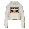 Basketball Mom Women's Cropped Hoodie