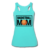 Basketball Mom Women’s Tri-Blend Racerback Tank