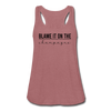 Blame it on the Champagne Women's Flowy Tank Top