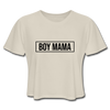 BOY MAMA Women's Cropped T-Shirt