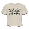 Bridesmaid Women's Cropped T-Shirt