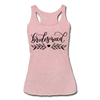 Bridesmaid Women’s Tri-Blend Racerback Tank