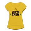 Camping Crew Women's Roll Cuff T-Shirt